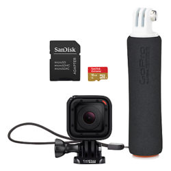 GoPro Hero Sessions Camera with Floating Hand Grip and 16GB microSDTM Card